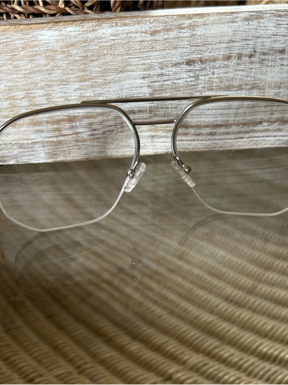 Look Optic MuseReader Glasses LR35 Silver +250 58-15-140 EUC - Picture 9 of 12